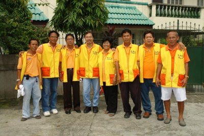 Re-electionist Brgy. Captain Eng. Eli Demafelis and his SK candidates