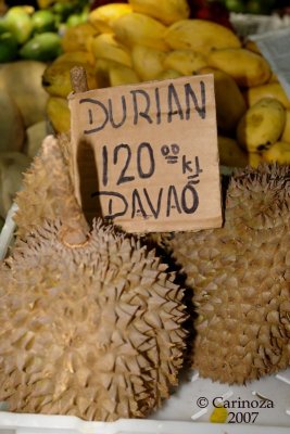Durian from Davao