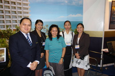 With the Sofitel Philippine Plaza personnel