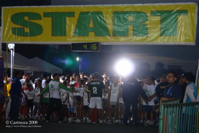 The 3k run is about to start ...