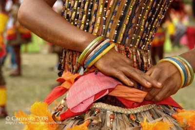 Detail: Tribu Paghidaet dancer