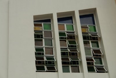 Façade detail: Window shutters