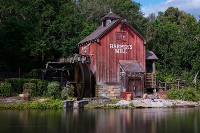 Harper's Mill long exposure