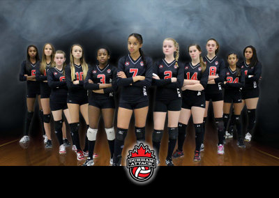 Girls 14U Black