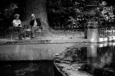 At the Medici Fountain