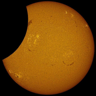 Partial Solar Eclipse 10 May 2013