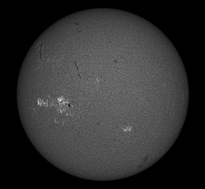 Solar Disc 6 July 2013