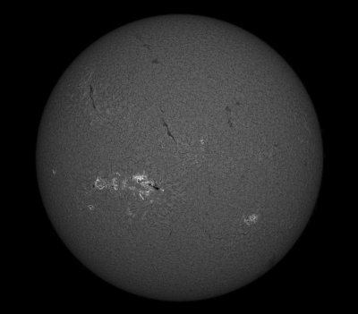 Solar Disc 7 July 2013