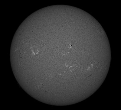 Solar Disc 4 August 2013