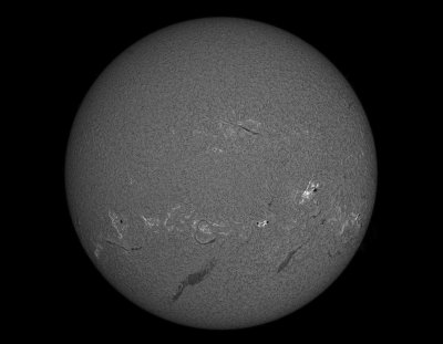 Solar Disc 18 August 2013