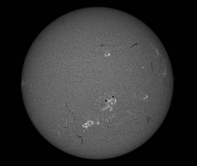 Solar Disc 13 October 2013