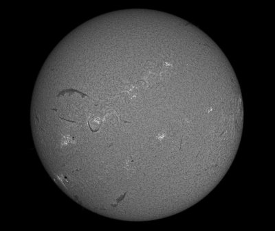 Solar Disc 20 October 2013