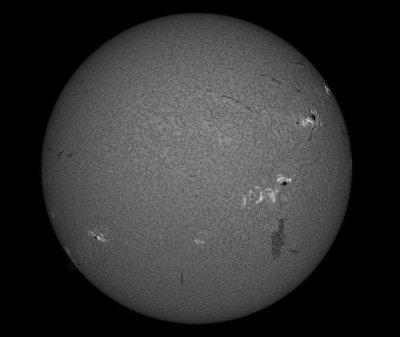 Solar Disc 27 October 2013