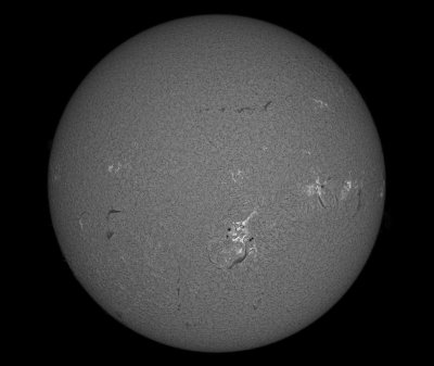 Solar Disc 2 November 2013