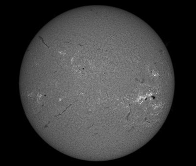 Solar Disc 11 January 2014