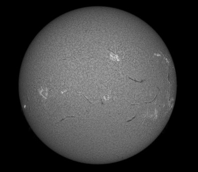 Solar Disc 8 March 2014