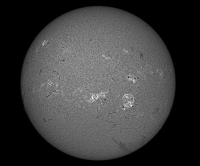 Solar Disc 18 April 2014