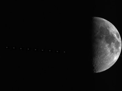 Moon Occults Saturn 4 August 2014