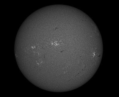 Solar Disc 17 August 2014