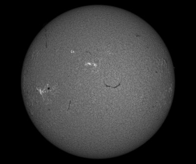 Solar Disc 25 January 2015