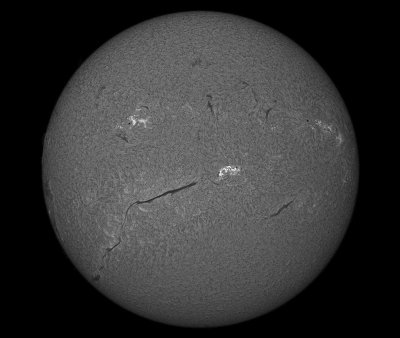 Solar Disc 8 February 2015