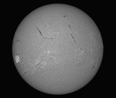 Solar Disc 8 March 2015