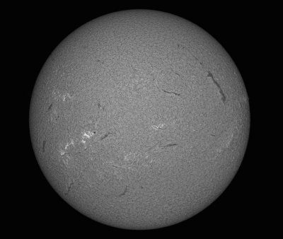 Solar Disc 6 April 2015 