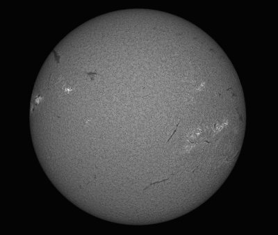 Solar Disc 12 April 2015