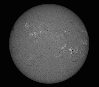 Solar Disc 25 April 2015