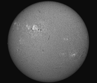 Solar Disc LS80 10 May 2015