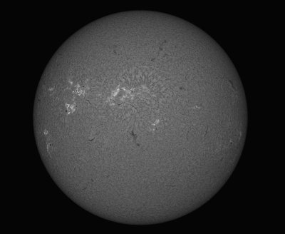 Solar Disc 7 June 2015