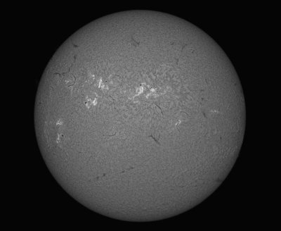 Solar Disc 8 June 2015
