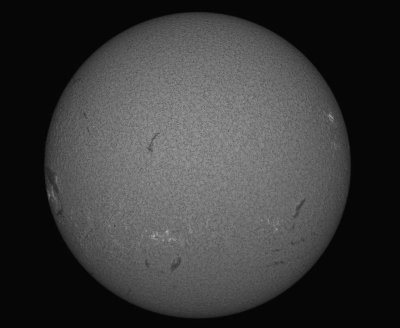 Solar Disc 14 October 2015