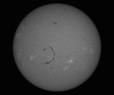 Solar Disc 14 November 2015