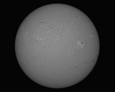 Solar Disc 2 April
