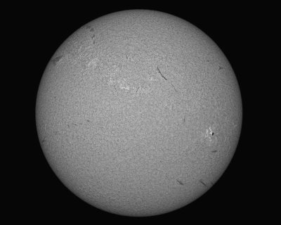 Solar Disc 3 April 2016