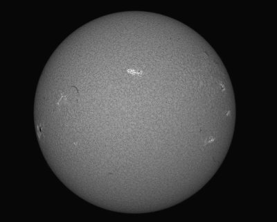 Solar Disc 15 May 2016