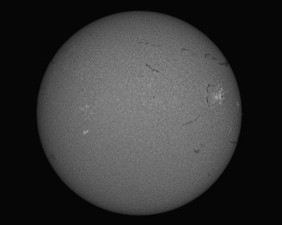 Solar Disc 28 May 2016