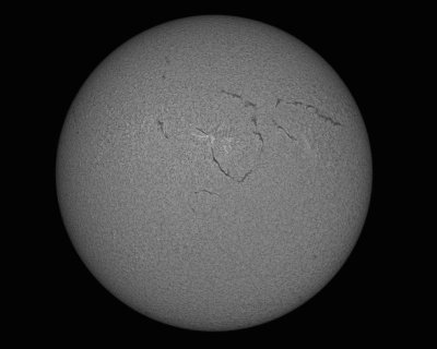 Solar Disc 3 July 2016