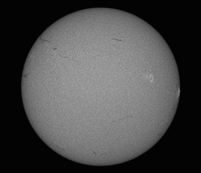 Solar Disc 24 July 2016