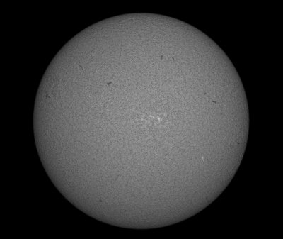 Solar Disc 21 August 2016