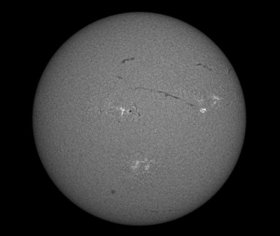 Solar Disc 28 August 2016