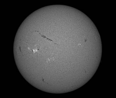 Solar Disc 4 September 2016