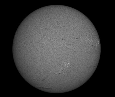 Solar Disc 25 September 2016 