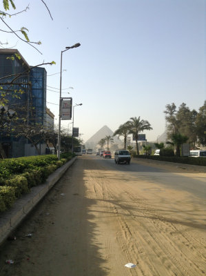 Pyramid, view from SV Cairo