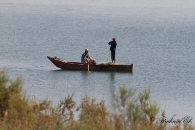 Fishermen in Lake Nasser