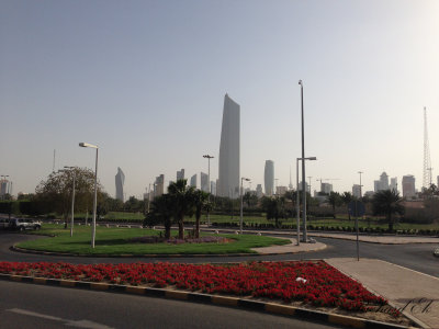 View from Kuwait Towers