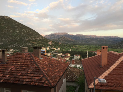 view from hotel, Akseki