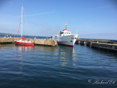 Waiting for the boat - Gudhjem