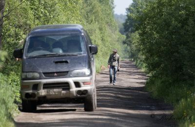 Our car and guide